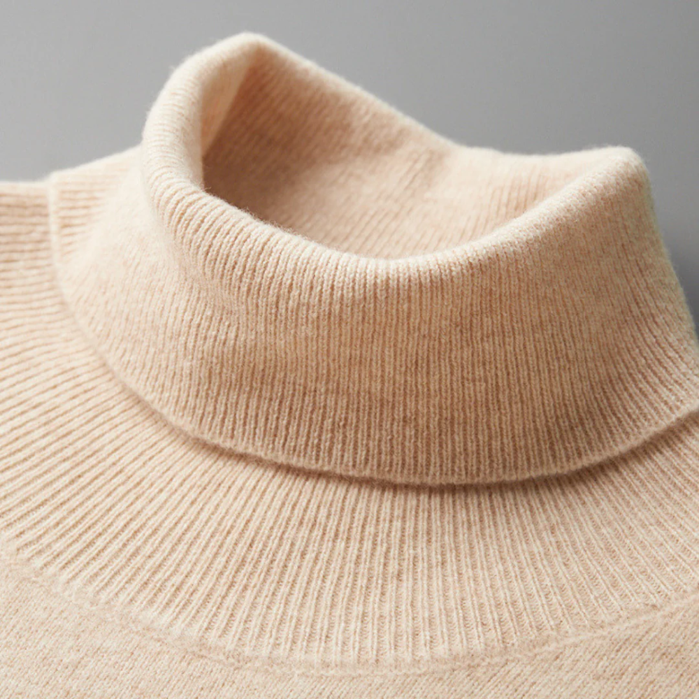 Cagliari|  Jersey de cuello alto de lana merino
