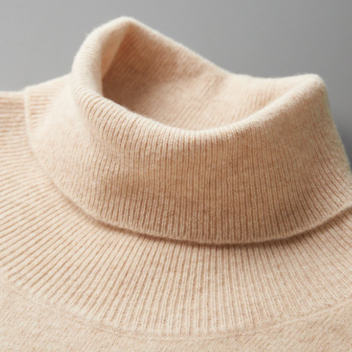 Cagliari|  Jersey de cuello alto de lana merino