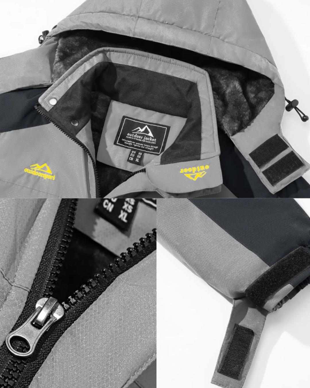 CANADA™ – Chaqueta impermeable y cortavientos para invierno