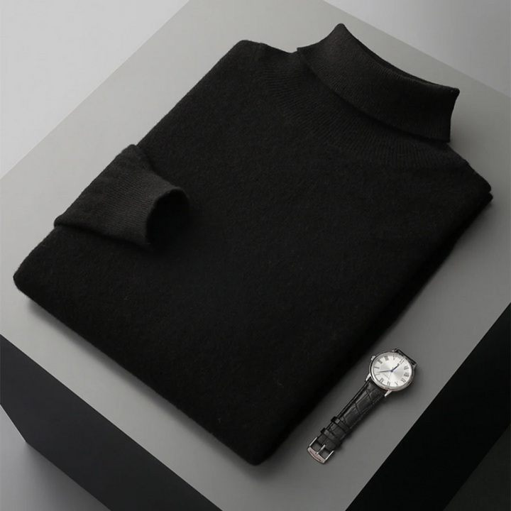Cagliari|  Jersey de cuello alto de lana merino