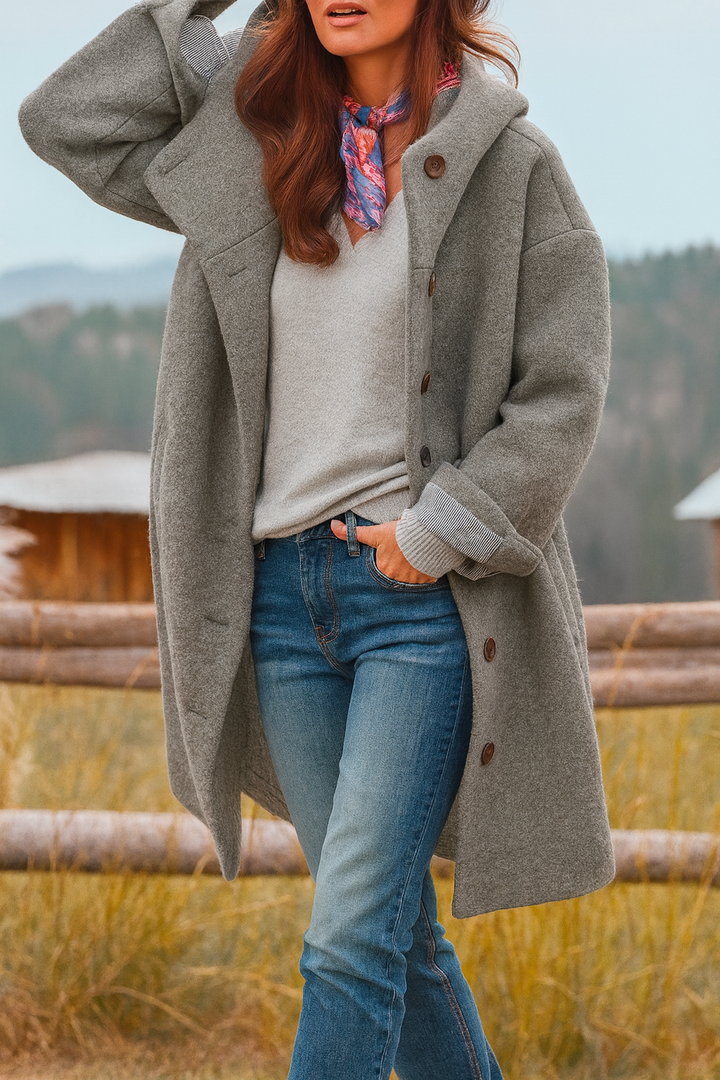 LARA™| Chaqueta con capucha