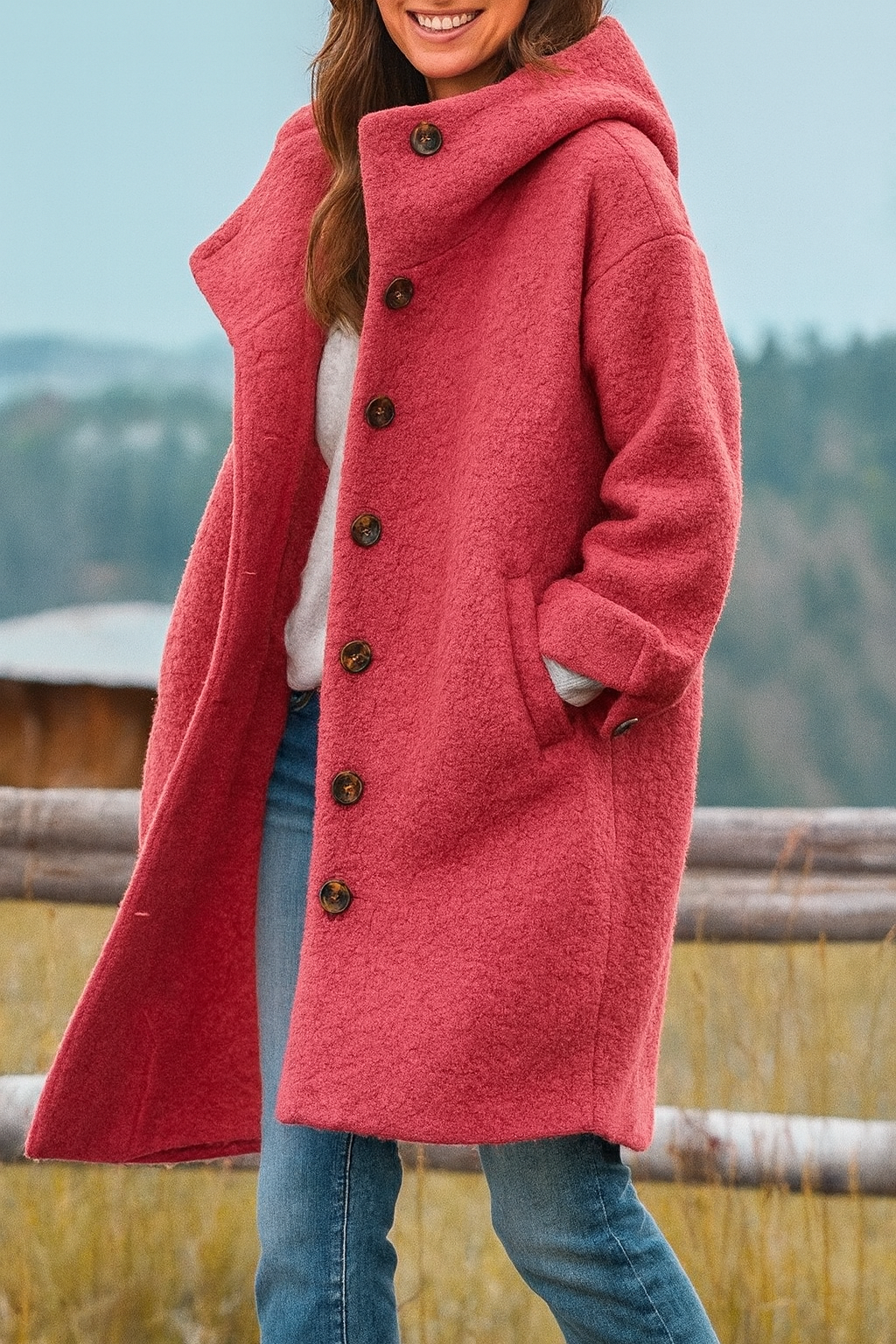 LARA™| Chaqueta con capucha