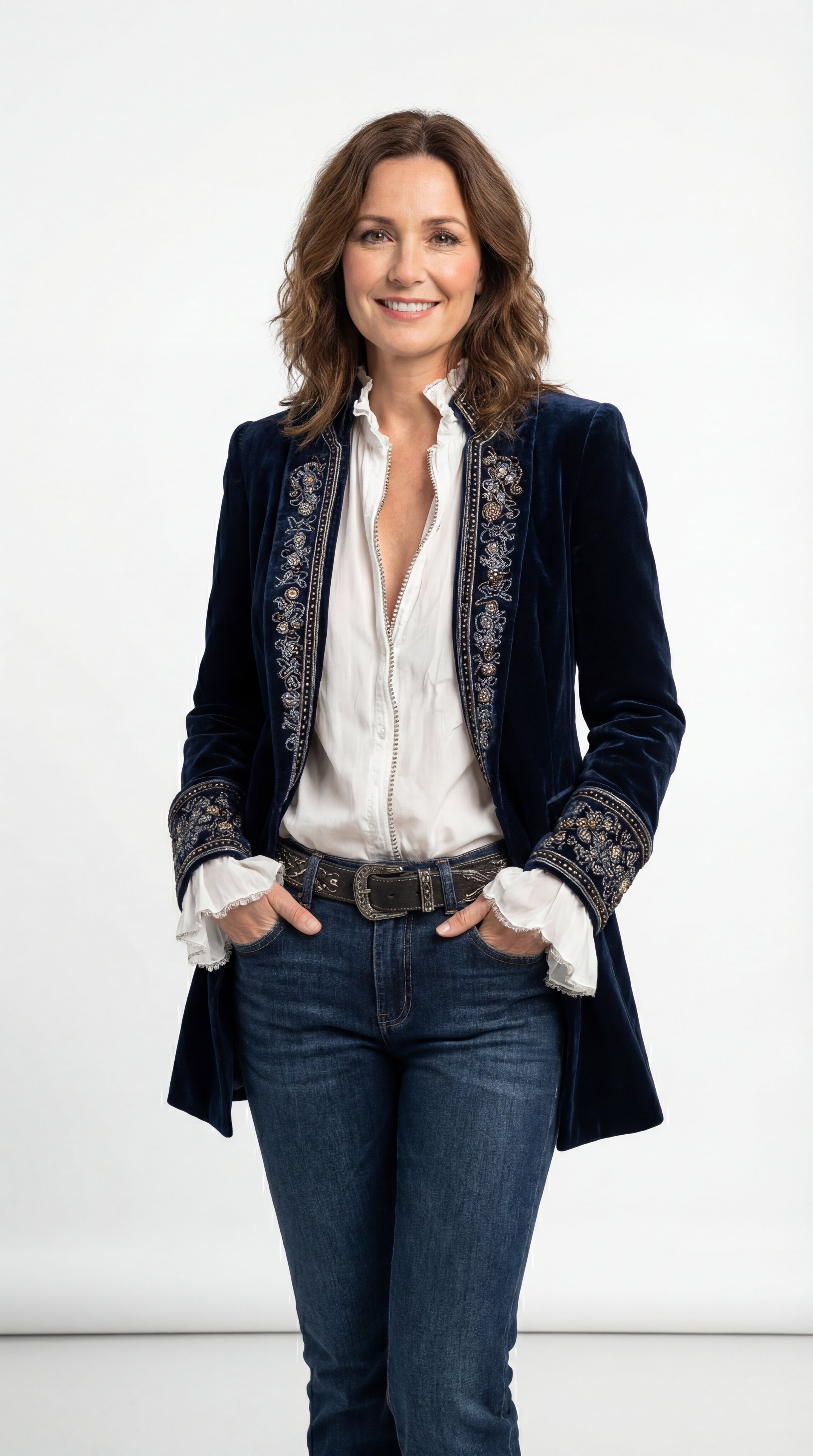 Ramousse™ Blazer bordado