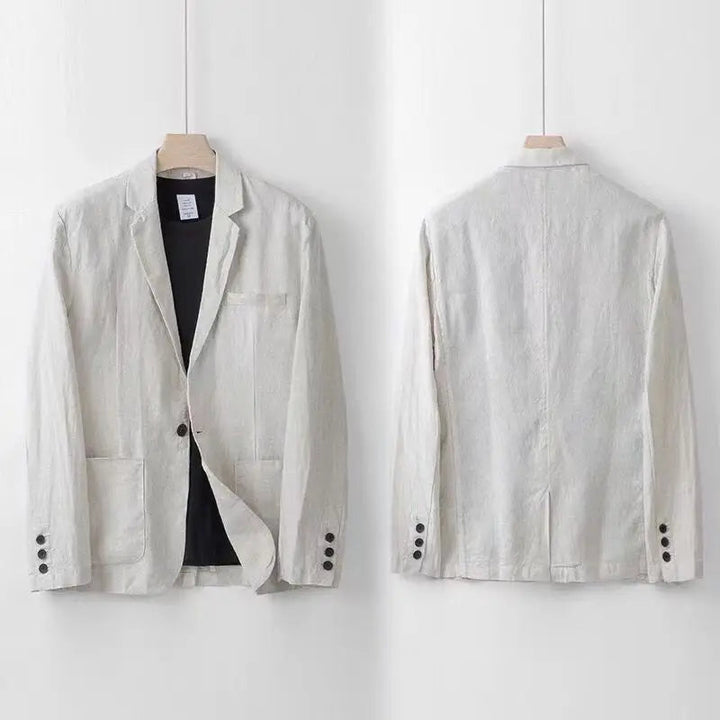 LUCAS | TRAJE DE LINO PREMIUM DE CORTE CLASICO