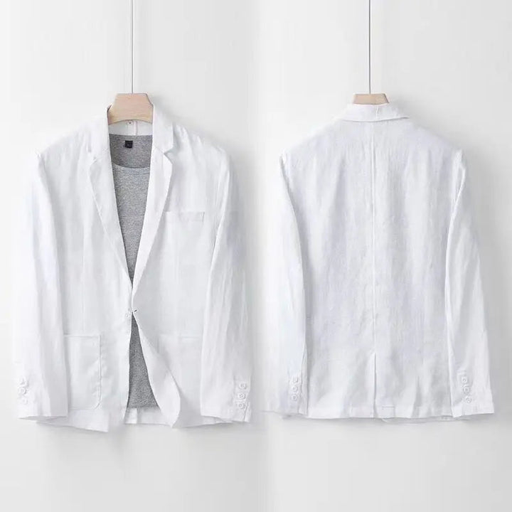 LUCAS | TRAJE DE LINO PREMIUM DE CORTE CLASICO