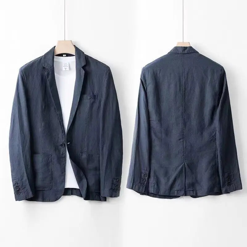 LUCAS | TRAJE DE LINO PREMIUM DE CORTE CLASICO