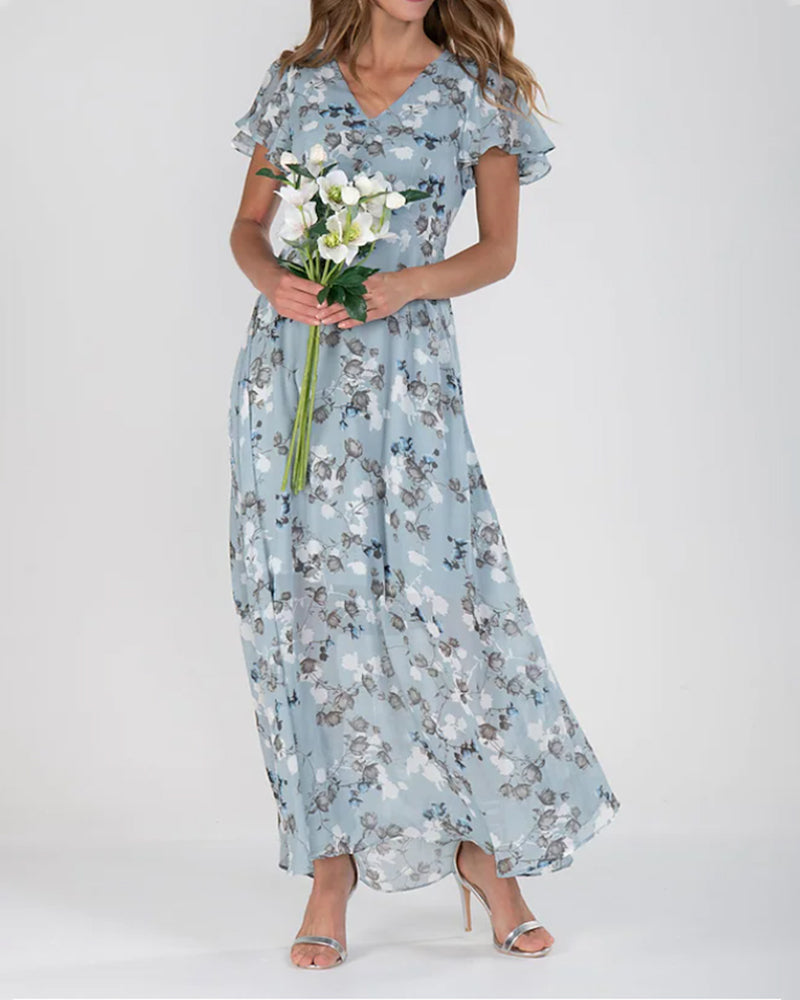 Lucía – Vestido de caída fluida y efecto favorecedor