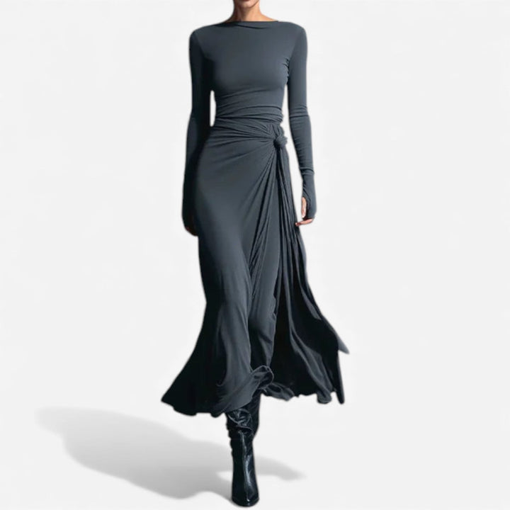 Gloria™ Vestido drapeado elegante