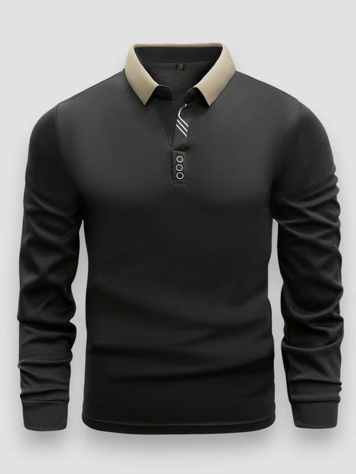 LAURENT MONACO | Polo de manga larga para hombre