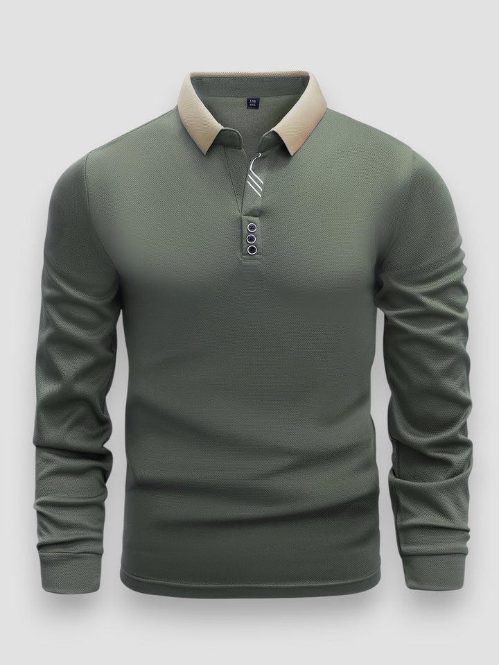 LAURENT MONACO | Polo de manga larga para hombre